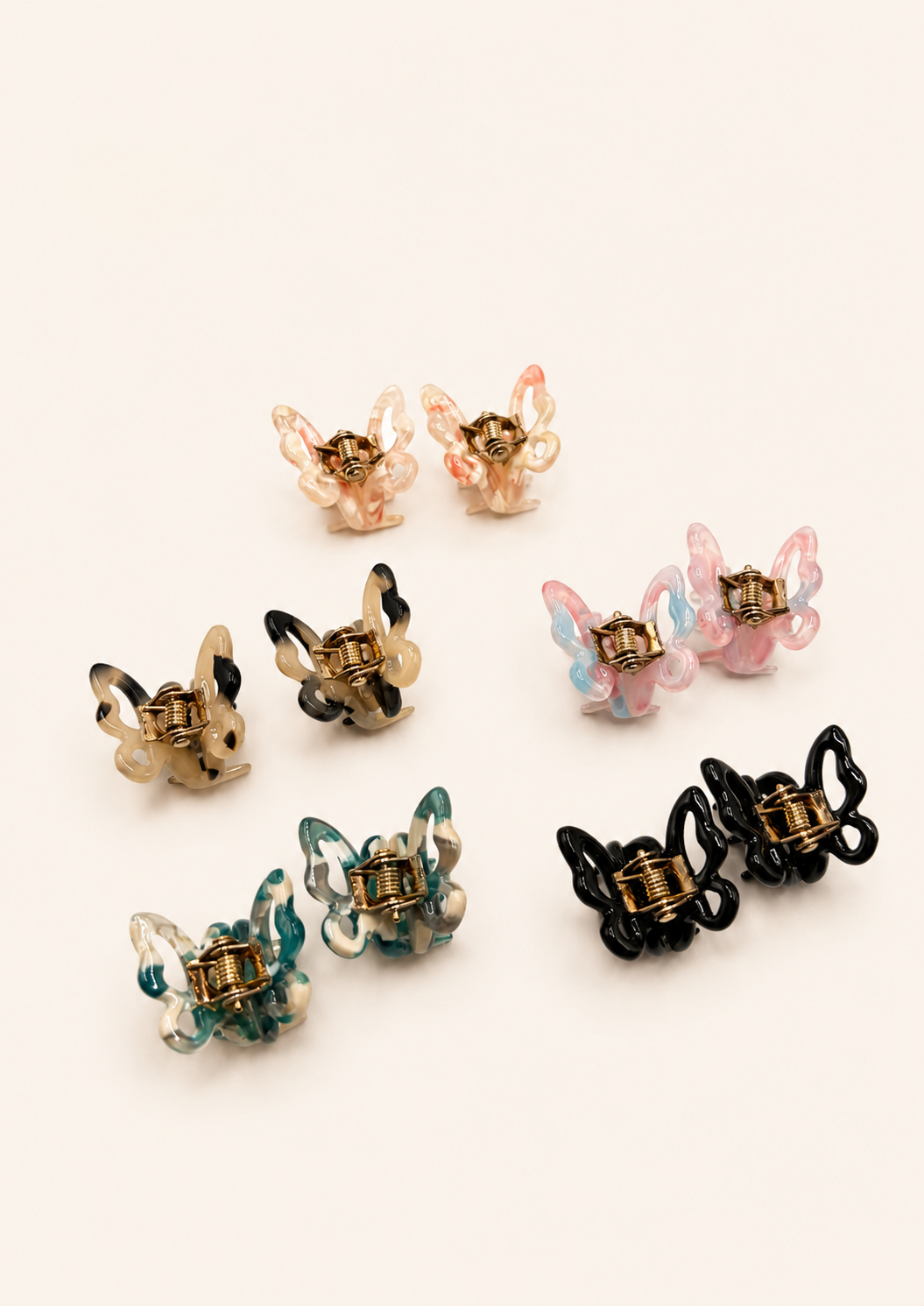 Mini Butterfly Claw Clip