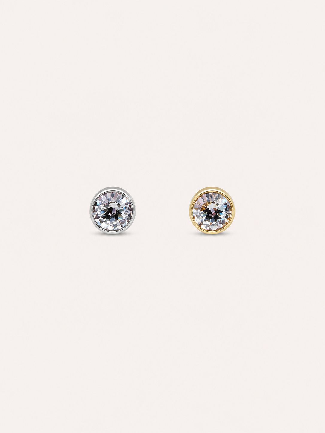 CZ flat back 6mm