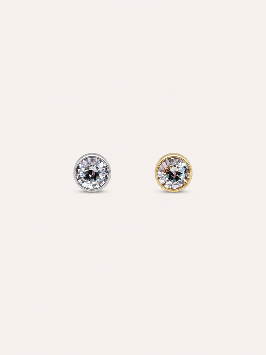 CZ flat back 6mm