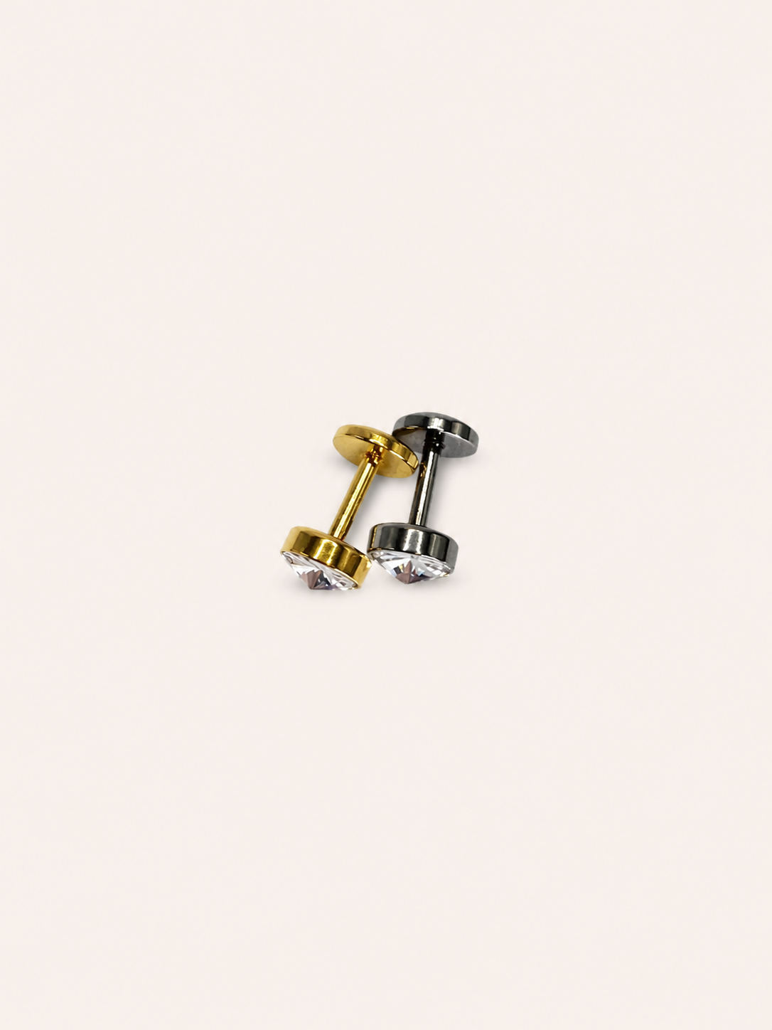 CZ flat back 6mm
