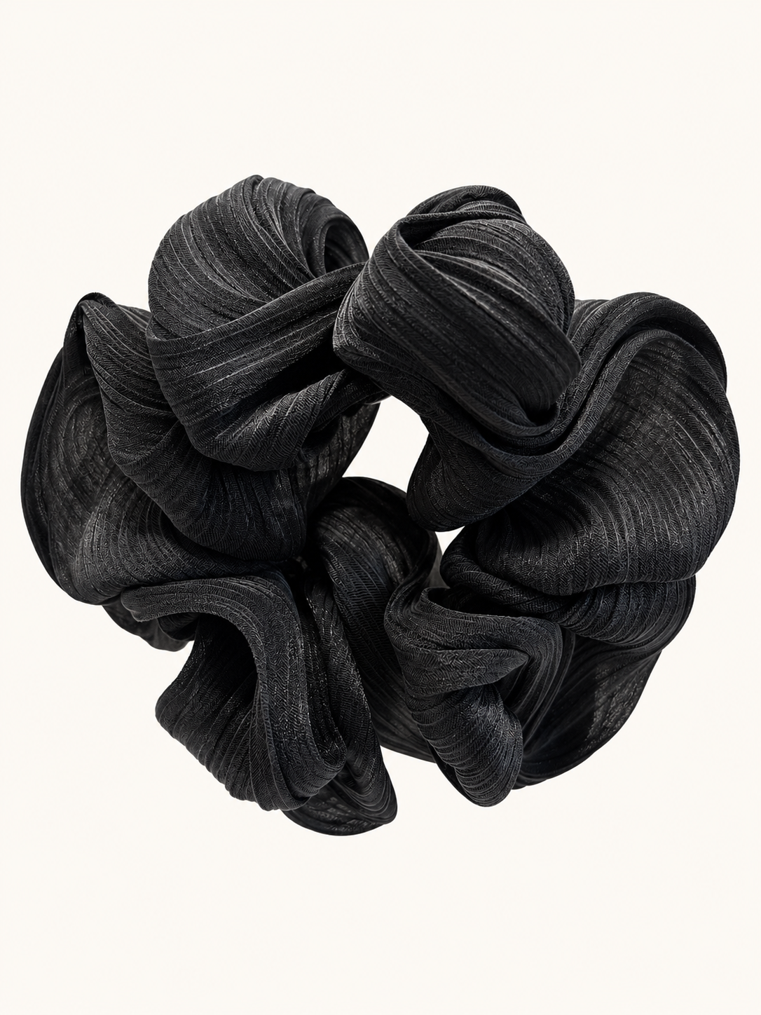 Chiffon Wave Scrunchie