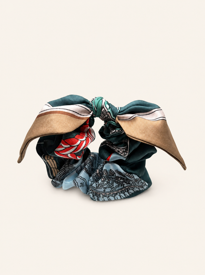 Dréa Scarf bow Scrunchie