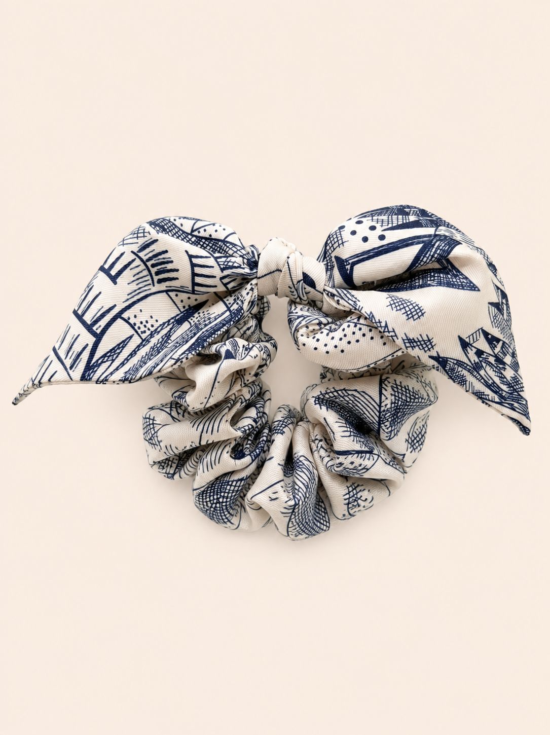 Dréa Scarf bow Scrunchie