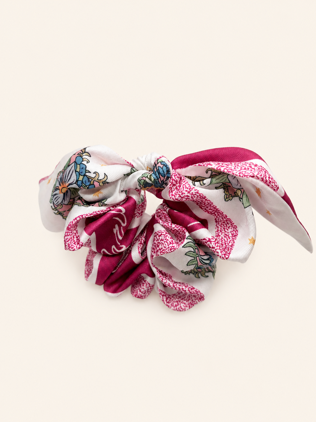 Dréa Scarf bow Scrunchie