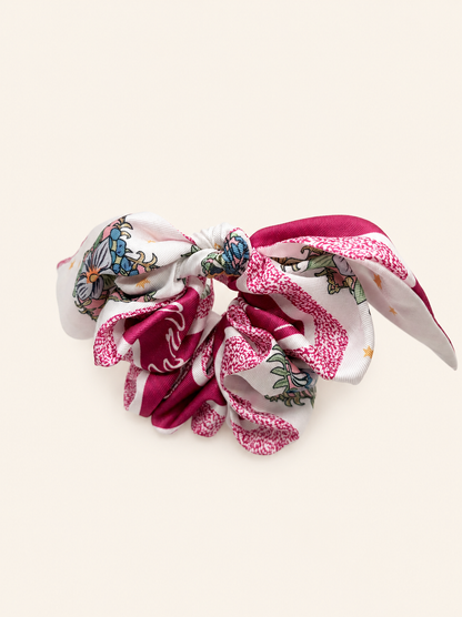 Dréa Scarf bow Scrunchie