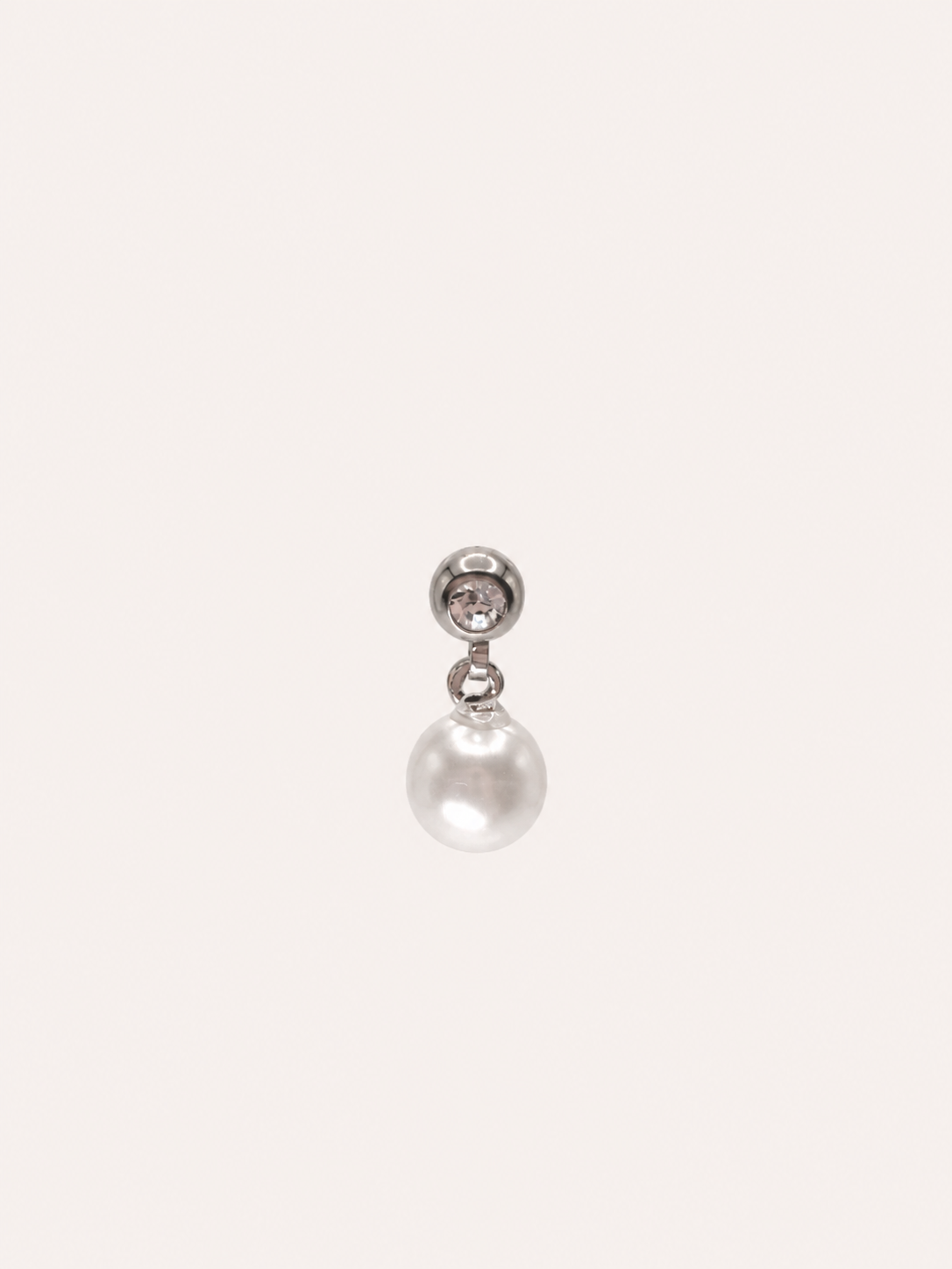 CZ & Pearl drop