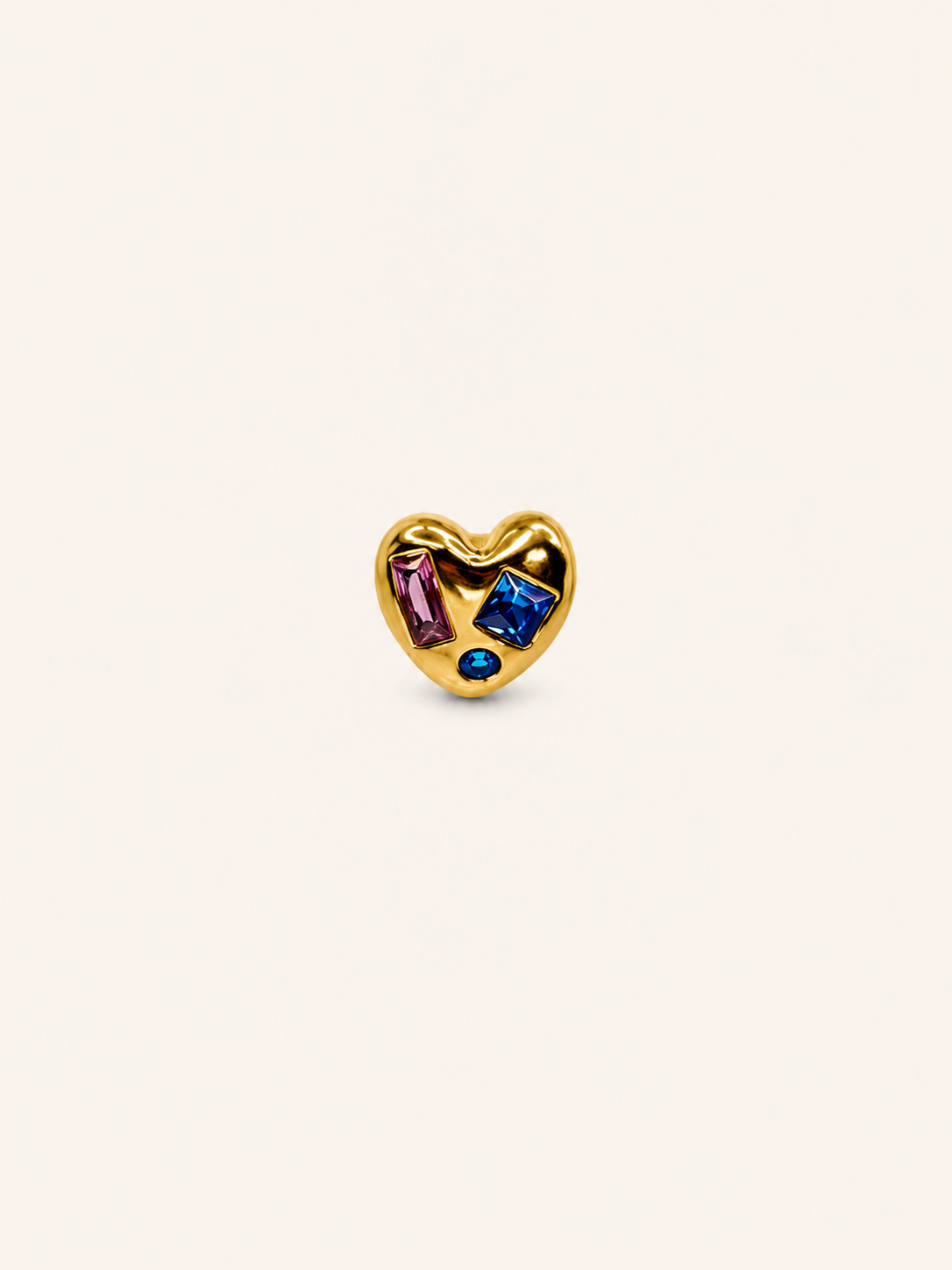 Multi Color CZ Heart