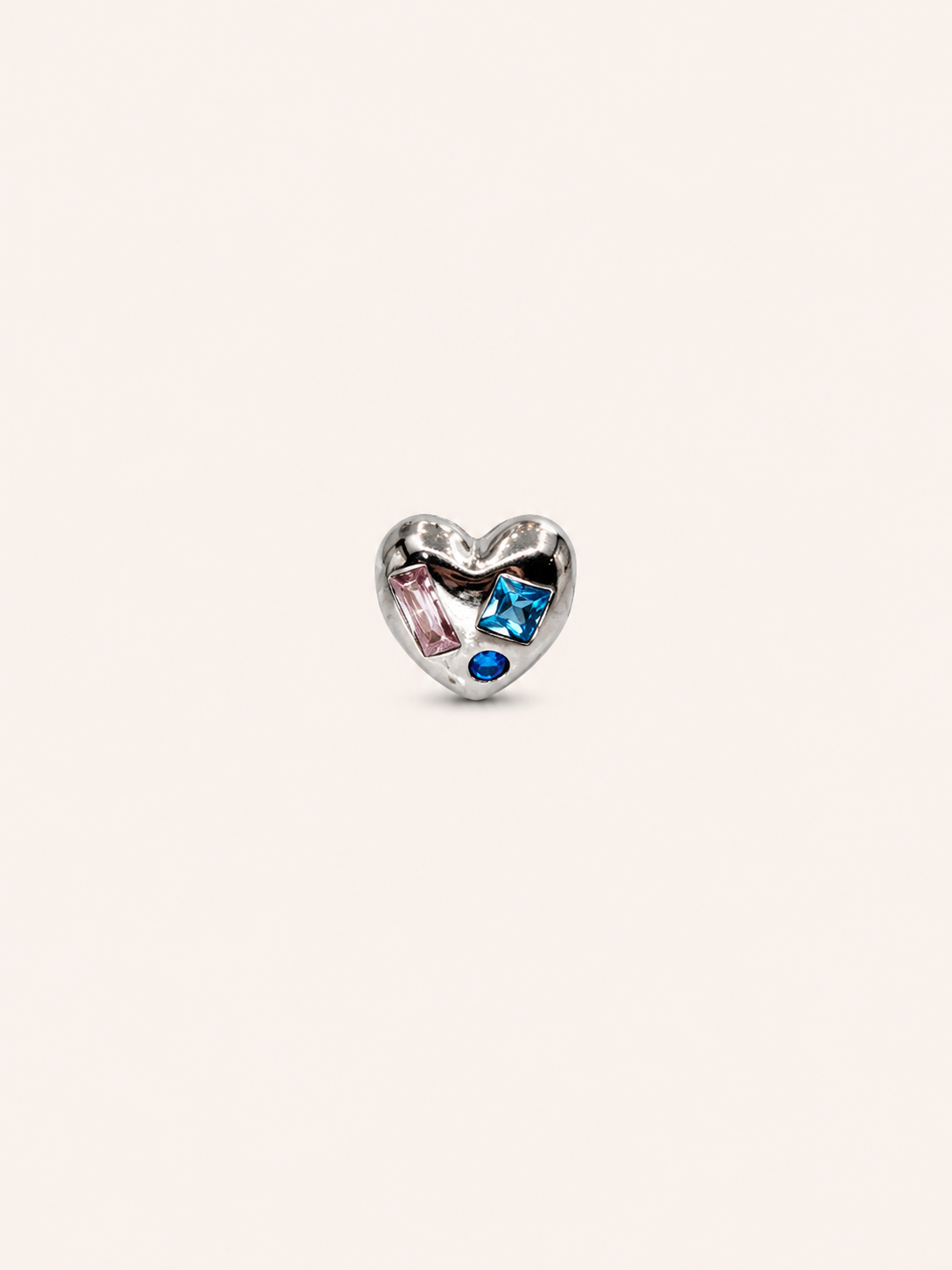 Multi Color CZ Heart