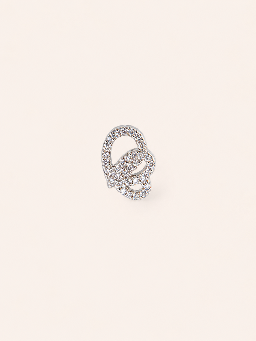 Pavé Open Butterfly