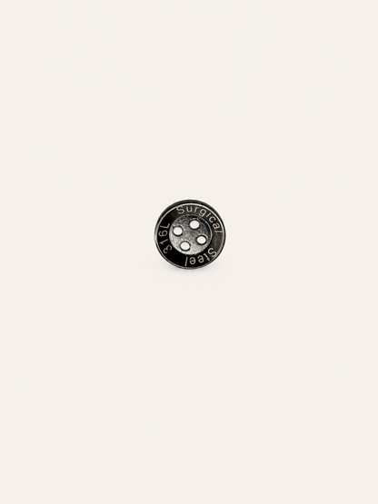 Black button