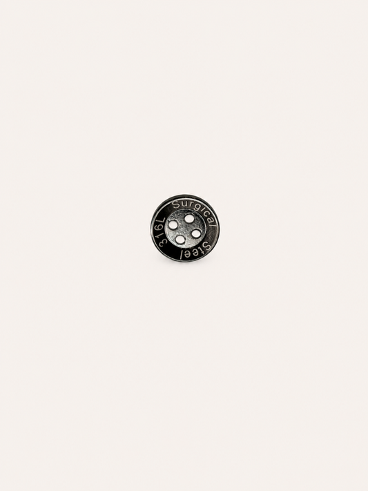 Black button