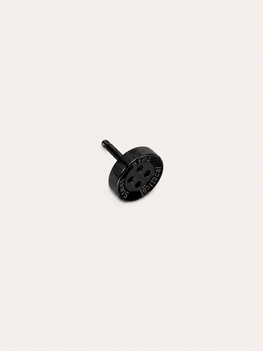 Black button