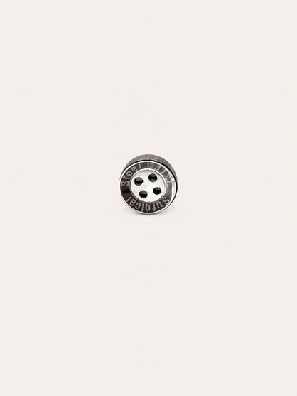 Silver button