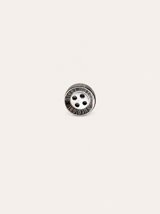 Silver button
