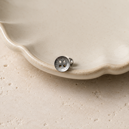 Silver button