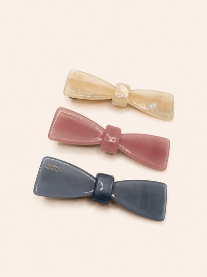 Clean Bow Alligator Clip