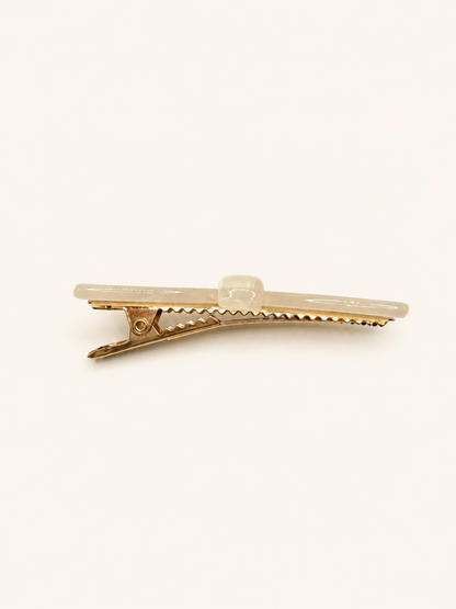 Clean Bow Alligator Clip