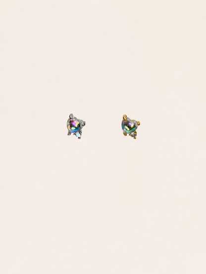 Heart CZ Dot