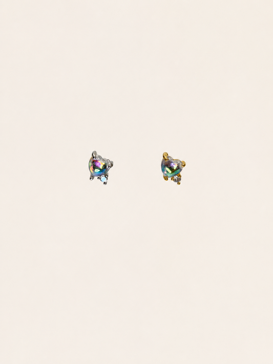 Heart CZ Dot