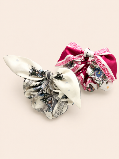 Dréa Scarf bow Scrunchie