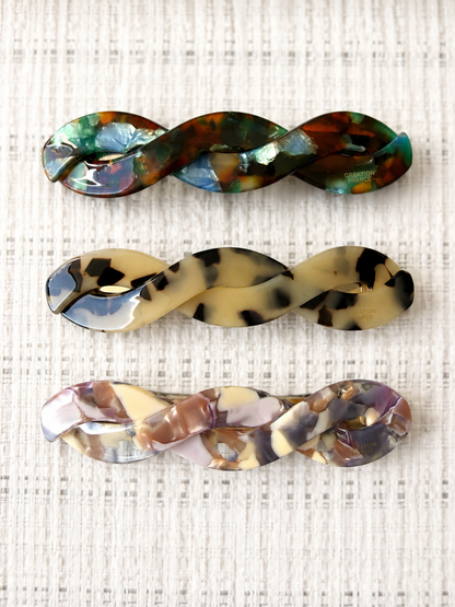 Vela Braided Barrette