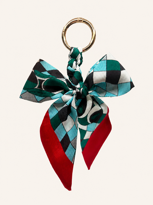 Dréa Scarf bow keychain